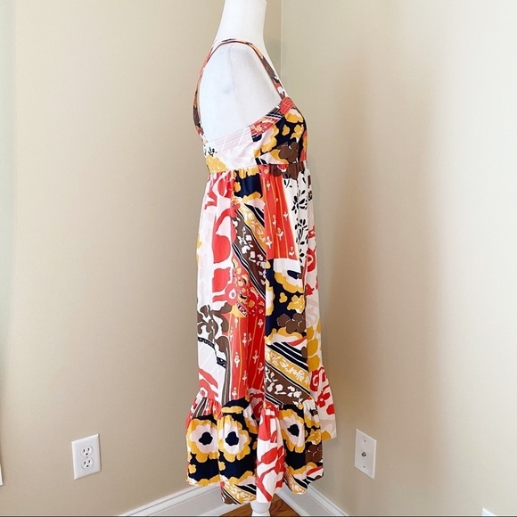 J. Crew NWT Talitha Patchwork Floral Dress - 0 - Picture 3 of 11